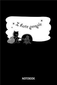 I Hate People Notebook
