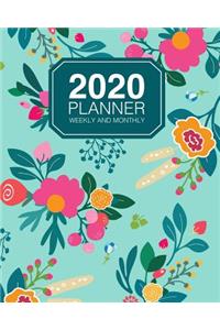 2020 Planner Weekly And Monthly