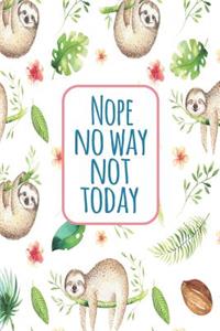 Academic Planner Appointment Book Sloth Design