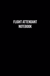 Flight Attendant Notebook - Flight Attendant Diary - Flight Attendant Journal - Gift for Flight Attendant