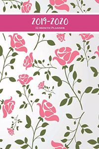 2019-2020 12 Month Planner