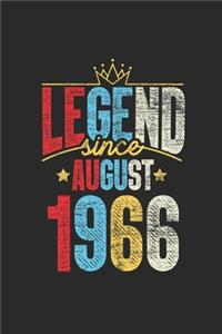 Legend Since August 1966