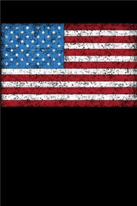 American Flag Notebook