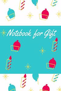 Notebook for Gift: Blank Line Journal with Big Paper Size 8.5 X 11 - Multi Purpose Notebook and Logbook for Gifts Purpose