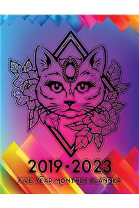 2019-2023 Five Year Monthly Planner