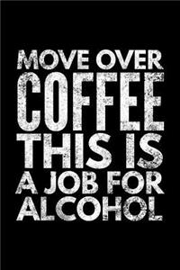 Move over Coffee this is a job for alcohol