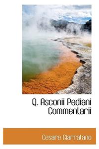 Q. Asconii Pediani Commentarii