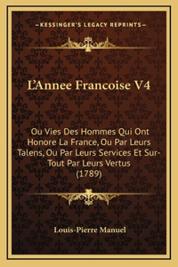 L'Annee Francoise V4