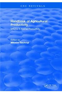 Handbook of Agricultural Productivity