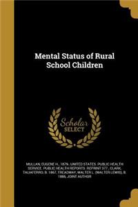 Mental Status of Rural School Children