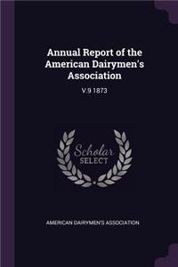 Annual Report of the American Dairymen's Association