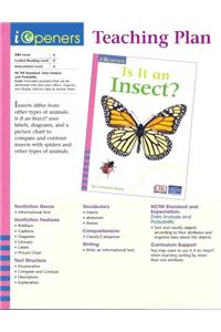 Iopeners Is It an Insect? Teaching Plan Grade K 2008c
