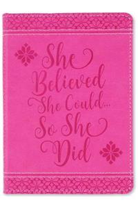 She Believed Artisan Journal (Diary, Notebook)