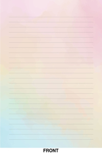 True Colors Boxed Stationery (30 Sheets, 24 Envelopes)