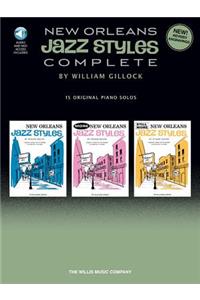 New Orleans Jazz Styles - Complete - All 15 Original Piano Solos Included Book/Online Audio