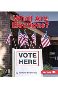 What Are Elections?
