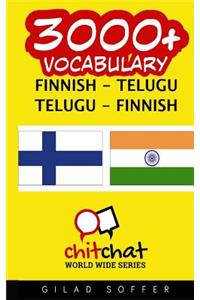 3000+ Finnish - Telugu Telugu - Finnish Vocabulary
