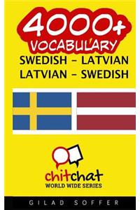 4000+ Swedish - Latvian Latvian - Swedish Vocabulary