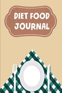 Diet Food Journal: Dieting Journal 7.5x9.25 - Food Journal and Workout Log with 120 Page and 60 Days Challenge Vol.5: Diet Journal
