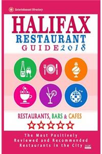 Halifax Restaurant Guide 2018
