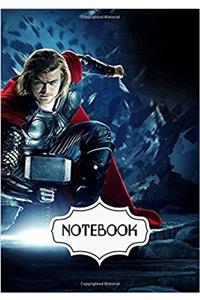 Notebook Dot-grid, Graph, Lined, Blank Thor: Pocket Notebook Journal Diary, 120 Pages, 7 X 10 Blank Notebook Journal