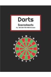 Darts Scoresheets