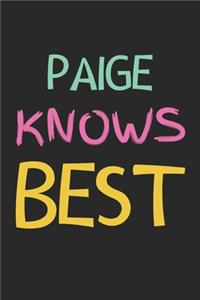 Paige Knows Best