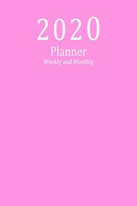 2020 Planner Weekly and Monthly