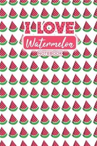 I LOVE WATERMELON Notebook