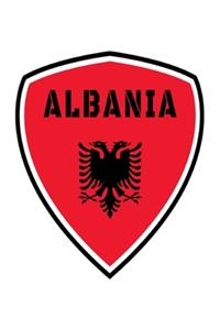 Albania Coat of Arms Notebook