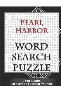 Pearl Harbor WORD SEARCH PUZZLE +300 WORDS Medium To Extremely Hard