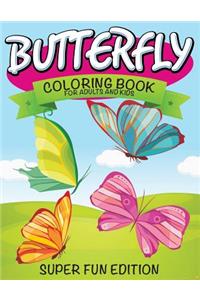 Butterfly Coloring Book For Adults and Kids