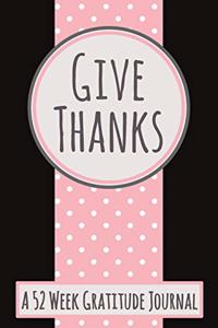 A 52 Week Gratitude Journal
