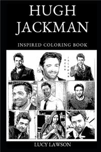 Hugh Jackman Inspired Coloring Book