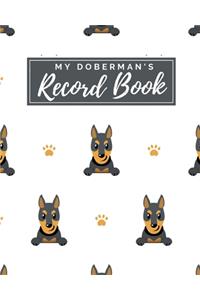 My Doberman's Record Book