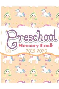 Preschool Memory Book 2019-2020