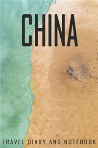China Travel Diary and Notebook