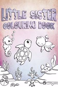 Little Sister Colouring Book