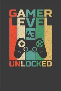 Gamer Level 43 Unlocked