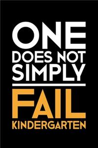 One Does Not Simply Fail Kindergarten