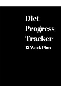 Diet Progress Tracker 12 Week Plan