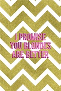 I Promise You Blondes Are Better