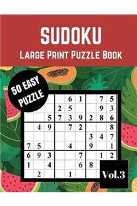 SUDOKU Large Print Puzzle Book