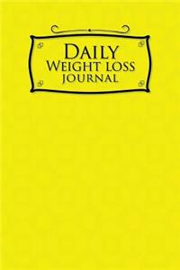 Daily Weight Loss Journal