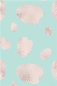 Cute Pattern Rose Gold Sketchbook 1