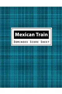 Mexican Train Dominoes Score Sheet