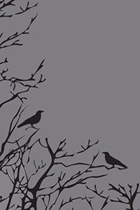 Birds in a Tree College Ruled Composition Notebook