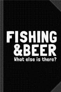 Funny Fishing Journal Notebook
