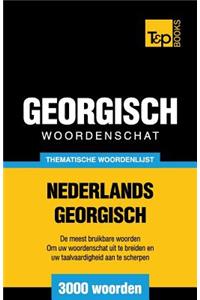 Thematische woordenschat Nederlands-Georgisch - 3000 woorden