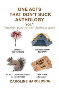 One Acts That Don't Suck Anthology Volume 1